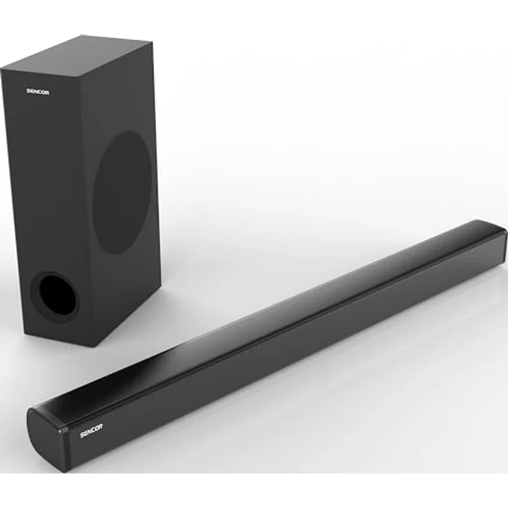 Sencor SSB 5500BW, 2.1 Kanal Soundbar mit kabellosem Subwoofer und 160 W Spitzenleistung, 3D-Stereo-Surround-Sound – Bild 2