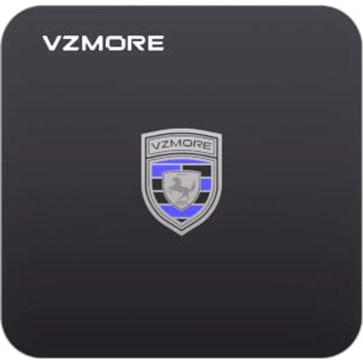 VZMORE iX9 Max Mini PC, Core Ultra 9 185H, 24 GB RAM, 1 TB SSD, V-Cooling-Technologie, Windows 11 Pro, Dual USB4, 4 Videoausgänge, ideal für Büro und Creation – Bild 9