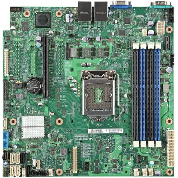 Intel SERVER BOARD/S1200V3RPO W/4 SATA CABLES - Mainboa – Bild 1