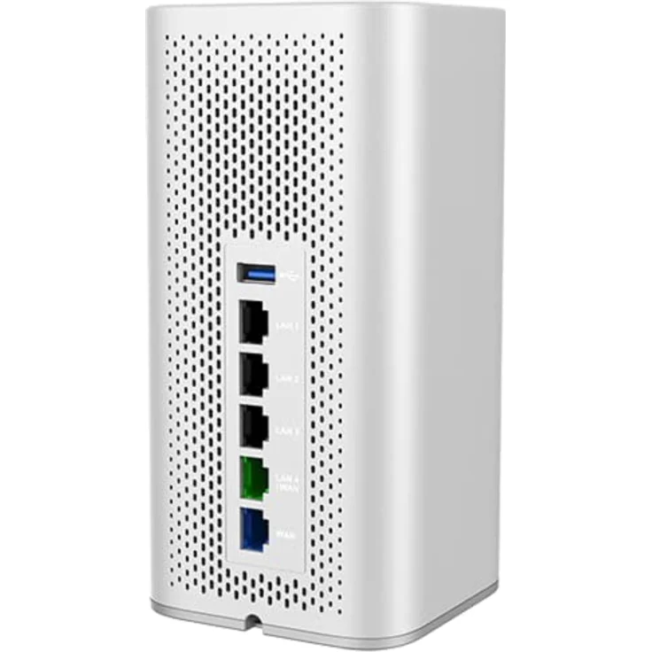 Grandstream Gigabit Router GWN7062, Wi-Fi 6, 1,77 Gbit/s, Dualband, Schwarz – Bild 5