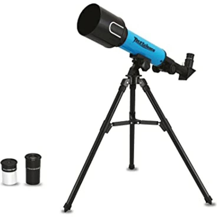 Astronomisches Teleskop mit 50 mm Objektiv