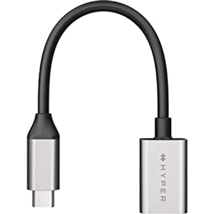 Targus HyperDrive USB-C zu USB-A Adapter, 10Gbps Datenübertragung, ultraportabel, Aluminiumgehäuse, Schwarz/Silber – Bild 3
