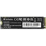 Verbatim Vi3000 NVMe M.2 Internal SSD, internes SSD-Laufwerk mit 1 TB Datenspeicher, Solid State Drive mit PCIe Gen 3 Schnittstelle, schwarz