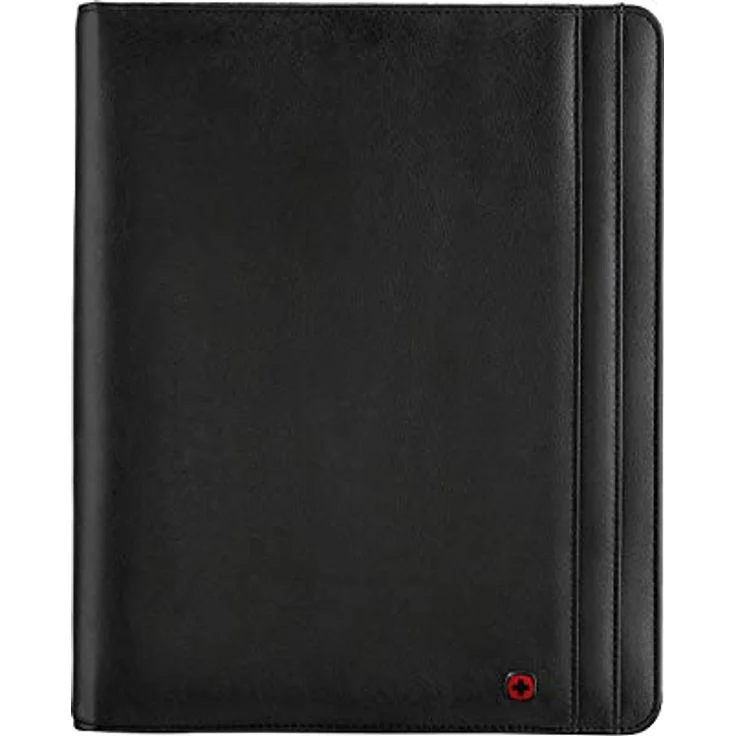 Wenger Venture Zippered Presentation Padfolio 10", Black Tabletschutzhülle mit Dokumenteneinsatz und A4-Notizblock – Bild 3