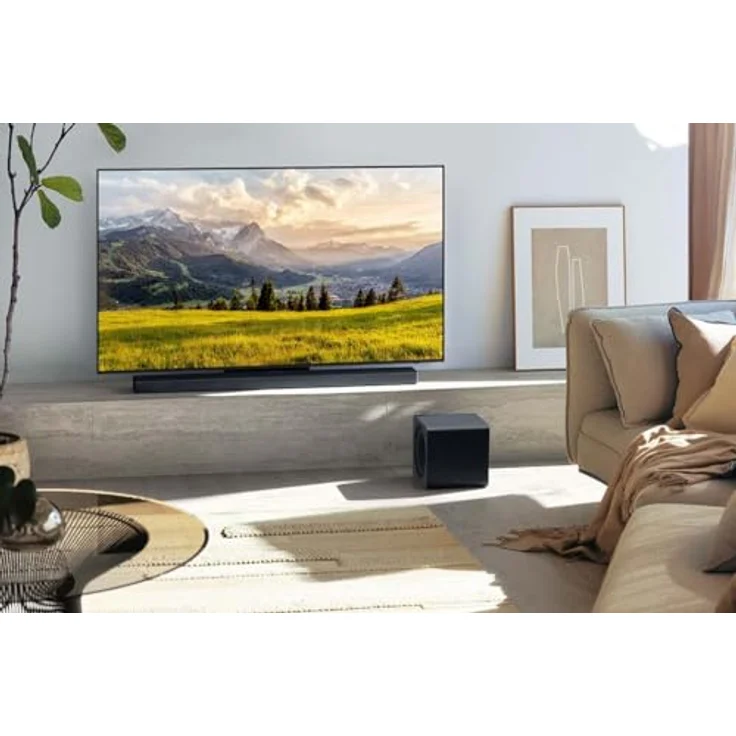 SAMSUNG HW-QS710GF Q-Series 3.1.2-Kanal-Soundbar mit kabellosem 6,5"-Subwoofer, Dolby Atmos, DTS:X und SpaceFit Sound, schwarz – Bild 12