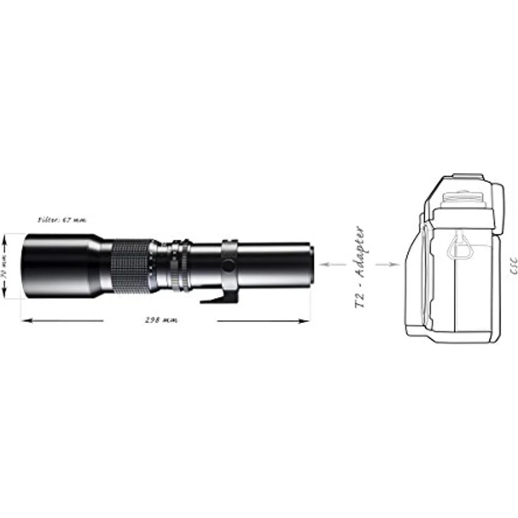 Walimex 500-8,0 DSLR Pentax K – Bild 5