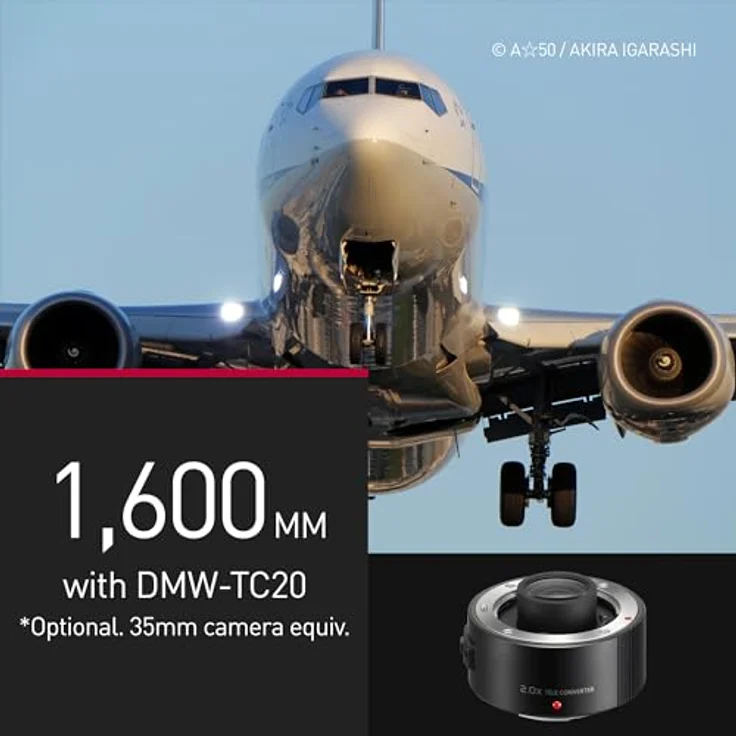 Panasonic DG Vario-Elmar F/4.0-6.3 II Asph. Power O.I.S. Ultra-Teleobjektiv 100-400 mm, Schwarz, für Micro Four Thirds – Bild 3