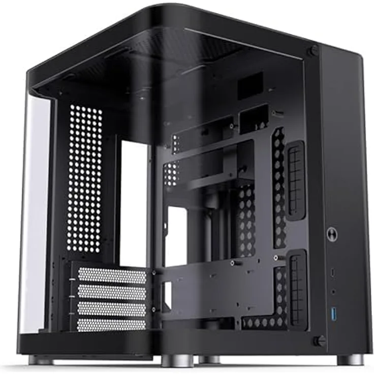 Jonsbo TK-1 .20, Micro-ATX, Gehärtetes Glas - Schwarz