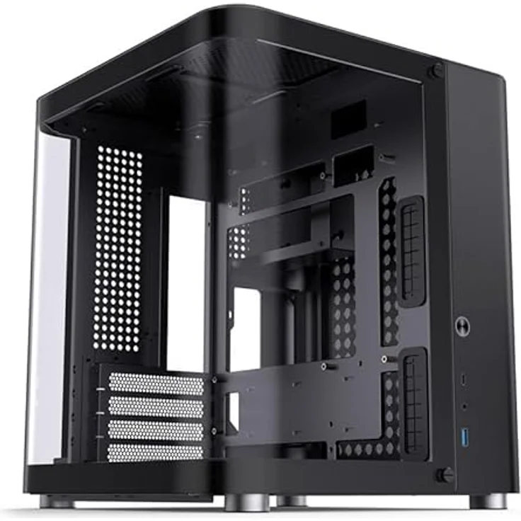 Jonsbo TK-1 .20, Micro-ATX, Gehärtetes Glas - Schwarz