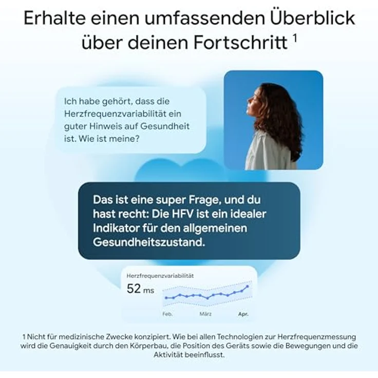 Google Fitbit Air - Fog, Fitness-Tracker mit 24/7 Aktivitäts- und Schlaftracking, personalisiertem Gesundheitscoaching und bis zu 7 Tagen Akkulaufzeit – Bild 9