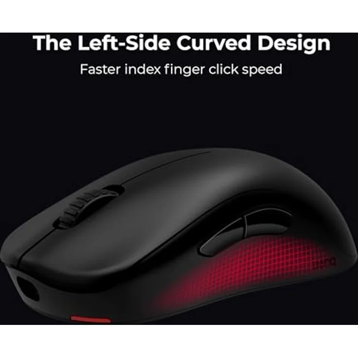 BenQ Zowie U2 Wireless Gaming Maus für Esports, verbesserter Empfänger, 60g leicht, 3200 DPI Sensor, 5 Tasten, 70 Std. Akkulaufzeit – Bild 3