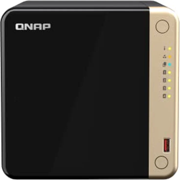 Qnap TS-464-8G | 4-Bay, PCIe Gen3, 2.5GbE Tower NAS – Bild 1