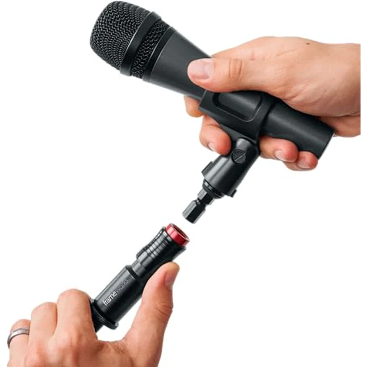 Gator Frameworks Microphone Clip Quick Release Stand Attachment, (GFW-MIC-QRTOP),Black – Bild 7