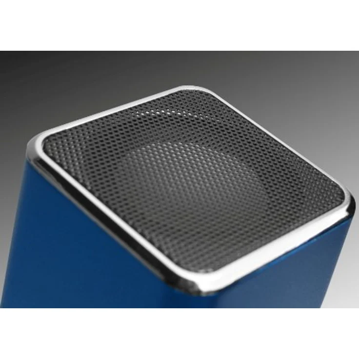 MusicMan MA Lautsprecher (MP3-Player, Soundstation & Radio, USB, Line-In) blau – Bild 3