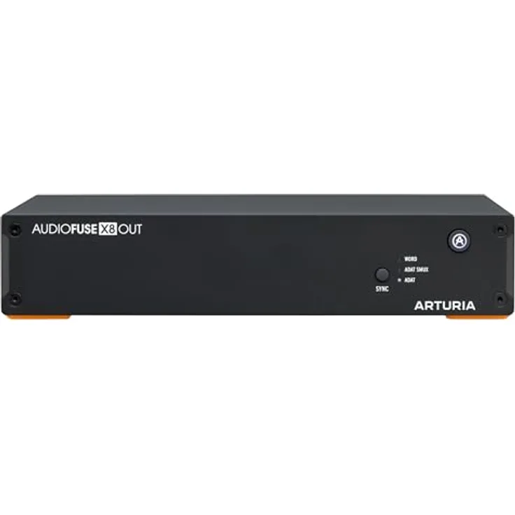 Arturia AudioFuse X8 OUT, Digitalwandler für Pro Audio mit hochwertiger Verarbeitung