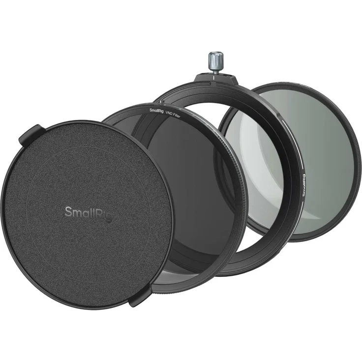 SmallRig 82mm UV & VND Filter Kit 4781, Objektivfilter mit 8K VND (2-9 Stufen), magnetischer Befestigung, schwarz