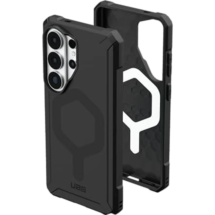URBAN ARMOR GEAR Essential Armor MS Case für Samsung Galaxy S26 Ultra, Wireless Charging optimiert, 4,6m Fallschutz, schwarz – Bild 1