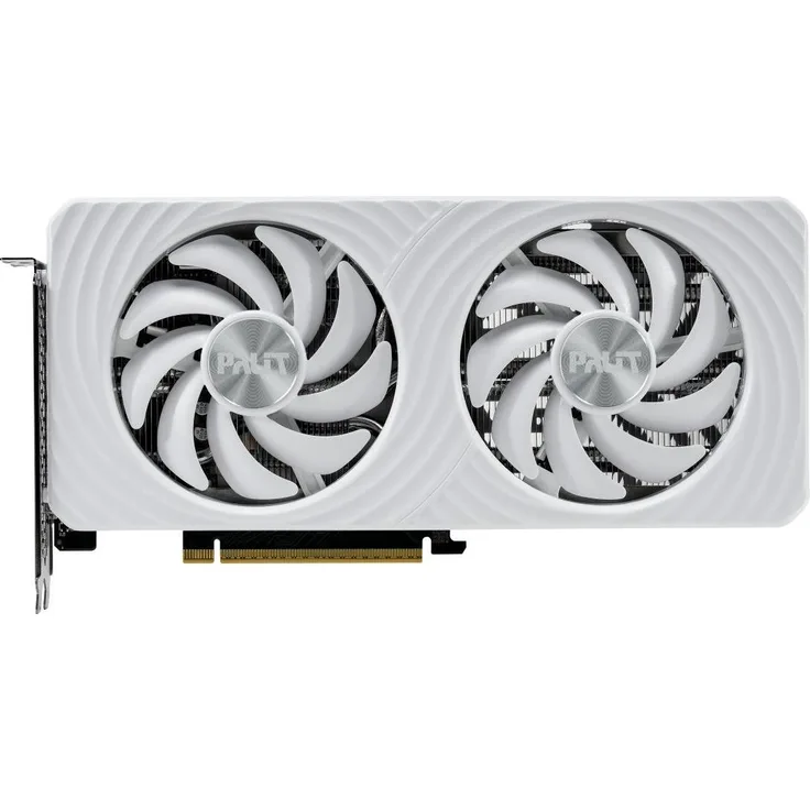 Palit RTX5060Ti WHITE OC, 8 GB GDDR7 Gaming Grafikkarte mit Unterstützung für 8K-Gaming und PCI Express 5.0