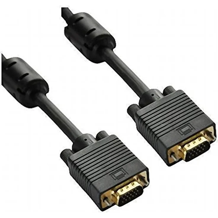 Nilox nx090204105 3 m VGA (D-Sub) VGA (D-Sub) schwarz Kabel VGA – Kabel VGA (3 m, VGA (D-Sub), VGA (D-Sub), männlich, männlich, schwarz)