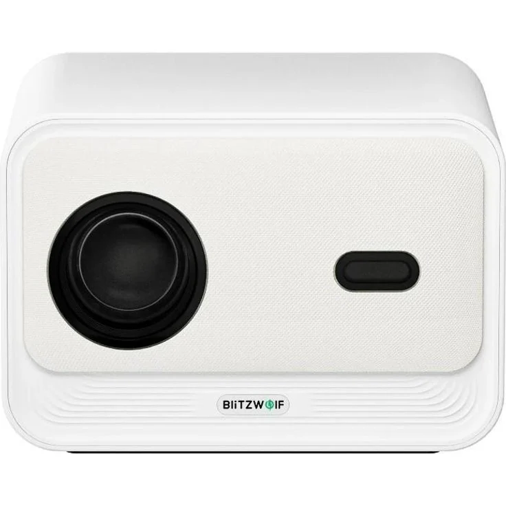 BlitzWolf BW-V3Max, 1080p Full HD Projektor mit Bluetooth, 350 lm, Schwarz, integrierter Lautsprecher, IP5X Staubschutz