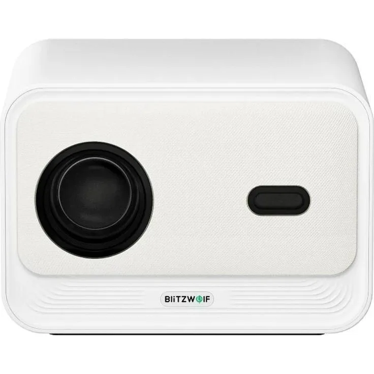 BlitzWolf BW-V3Max, 1080p Full HD Projektor mit Bluetooth, 350 lm, Schwarz, integrierter Lautsprecher, IP5X Staubschutz