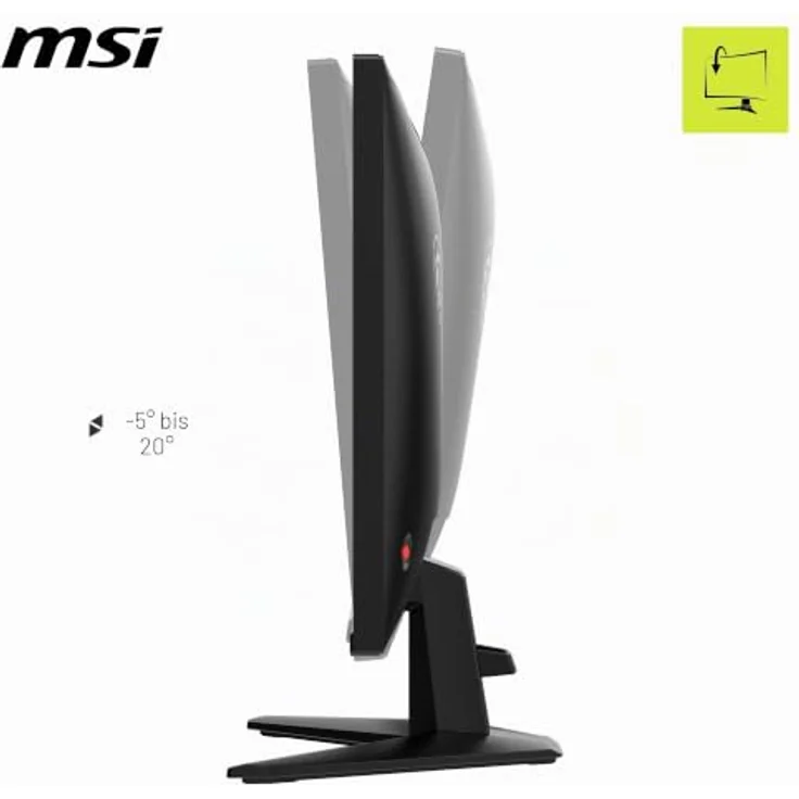 MSI MAG 275QFA E20 – 27″ WQHD Rapid IPS Monitor mit 200 Hz, 0,5 ms, HDR, G-SYNC, AMD FreeSync Premium, AI Vision, Eye Care, Schwarz – Bild 4