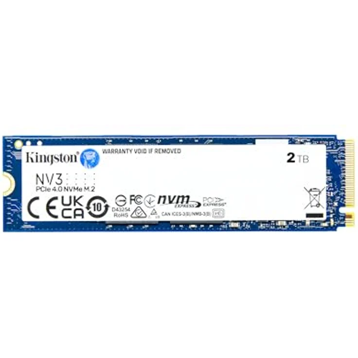 Kingston NV3 NVMe PCIe 4.0 Interne SSD 2TB M.2 2280-SNV3S/2000G Gen 4x4 NVMe PCIe-Leistung – Bild 1