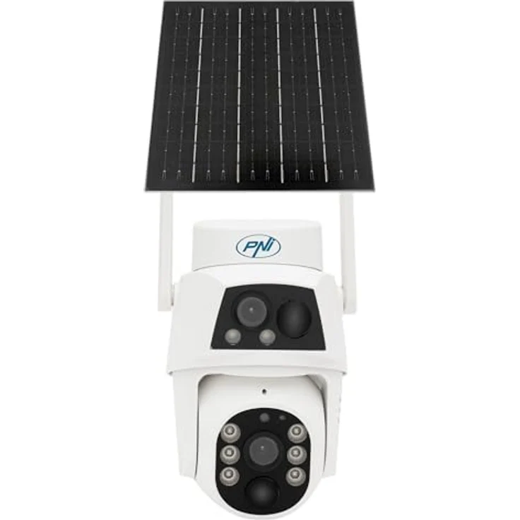 PNI IP894 GSM 4G PTZ Videoüberwachungskamera, Dual Lens 2MP + 2MP, 5.5W Solarpanel, 8000mAh Akku – Bild 3