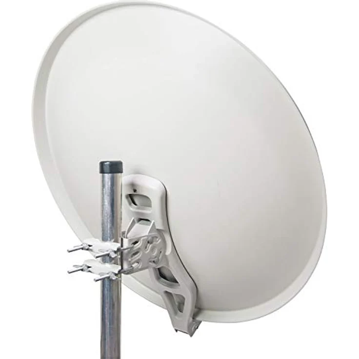 Schwaiger SPI910.0 Aluminium Offset-Parabolantenne (88 cm) hellgrau – Bild 4