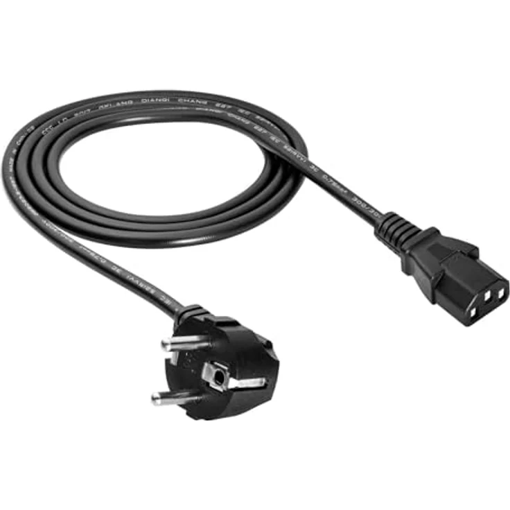Akyga ATX Netzteil AK-C1-500, 500W, 80 PLUS zertifiziert, vollmodular, 2x PCI-E, 4x SATA, 2x Molex, mit 12 cm Lüfter, Schwarz – Bild 5