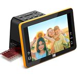 Kodak Slide N SCAN, Film- & Diascanner mit 7" LCD-Display, 22MP HD JPEG, Schwarz, RODFS70