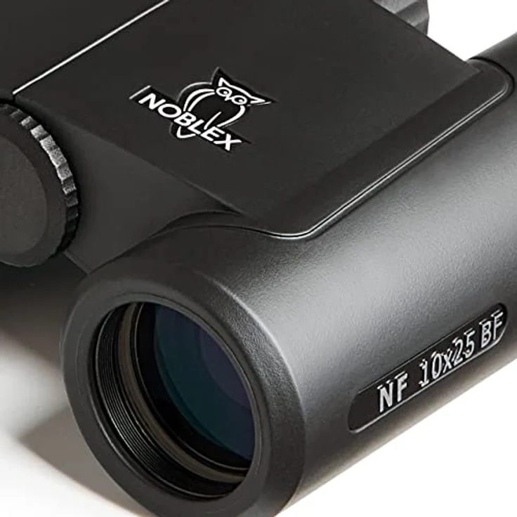 NOBLEX Fernglas NF 10x25 Inception | Hochwertiges Fernglas für Erwachsene für die Jagd, zur Vogelbeobachtung, Naturbeobachtung oder zum Wandern | wasserdicht und stoßfest | schwarz - Preisvergleich – Bild 3