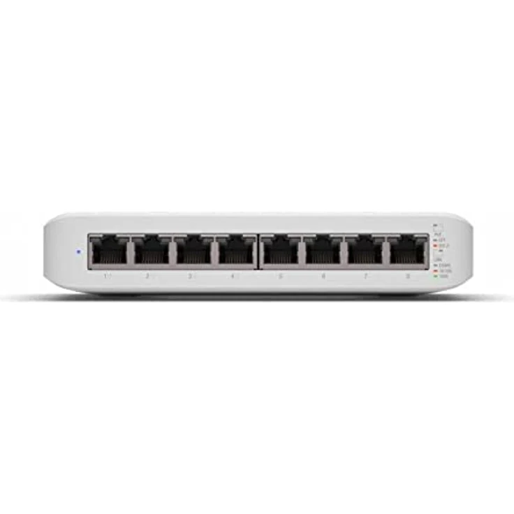 Ubiquiti Networks UniFi Switch Lite 8 PoE Managed L2 Gigabit Ethernet (10-100-1000) Power over Ethernet (PoE) Weiß ( USW-LITE-8-POE ) – Bild 3