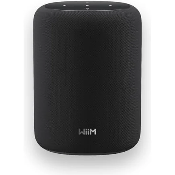 WiiM Sound Lite Smart Speaker, Hi-Res 24-bit/192 kHz, AI RoomFit™, 100W Peak, WLAN 6E/Bluetooth 5.3, Multiroom- und Stereokopplung (Schwarz) – Bild 1