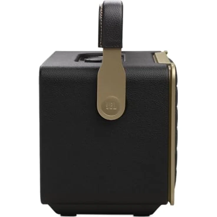 JBL Authentics 300 Tragbarer Smart Home Lautsprecher – 70er Jahre Retro-Design Bluetooth Box – Mit Google Assistant, Kompatibel mit Amazon Alexa, AirPlay One App – Schwarz – Bild 3