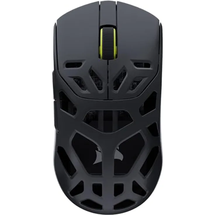 Corsair Sabre v2 PRO, Kabellose MG FPS-Gaming-Maus mit 33.000 DPI Marksman S-Sensor, 8.000Hz Hyper-Polling, langlebigem Magnesium-Gehäuse, bis zu 120 Stunden Akkulaufzeit – Schwarz