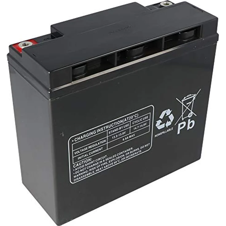 Multipower Fahrzeugbatterie Akku SXT Raptor 1200, 60V 22Ah, zyklenfest, schwarz – Bild 4
