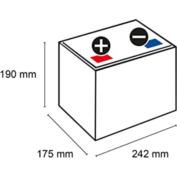 VARTA D43 Blue Dynamic, 60Ah 540A Autobatterie, wartungsfrei für PKW und Mittelklassefahrzeuge, 12V – Bild 3