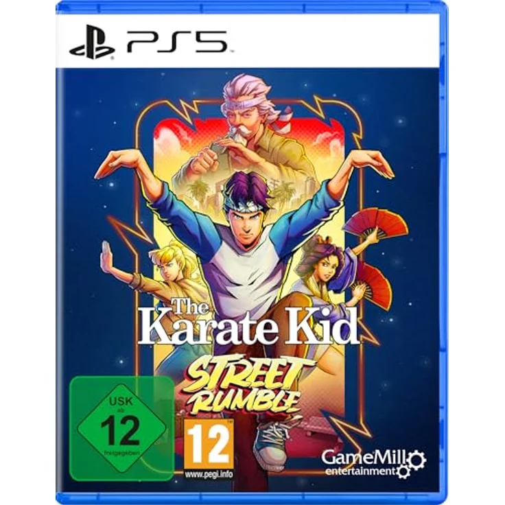 GameMill The Karate Kid: Street Rumble, PS5-Game mit dynamischem Kampfsystem und Pixel Art Mastery – Bild 1