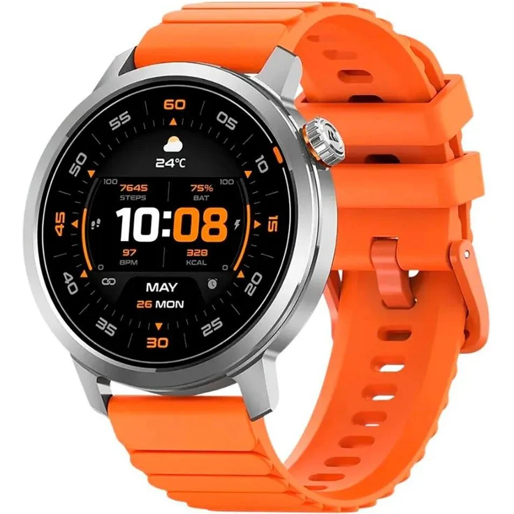 KOSPET Orb Smartwatch, 1,43" AMOLED Display, IP68 wasserdicht, 15 Tage Akkulaufzeit, Bluetooth 5.3, leicht 44,5 g