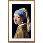 MEURAL Canvas II MC327HW Smart Art Digitale HD-Leinwand 48 x 74 cm (Dunkler Holzrahmen, 27 Zoll, Gemälde & Fotografien in naturgetreuen Details wiedergegeben, NFT Crypto Art, WLAN mit App)