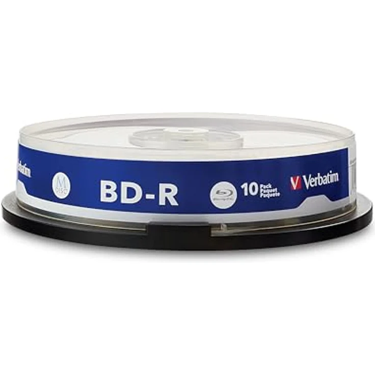 Verbatim M-Disc BD-R, Blu-Ray-Disk 25 GB - 4-fache Brenngeschwindigkeit - langlebige Blu-Ray Disc - 10 Stück Spindel - Preisvergleich – Bild 3