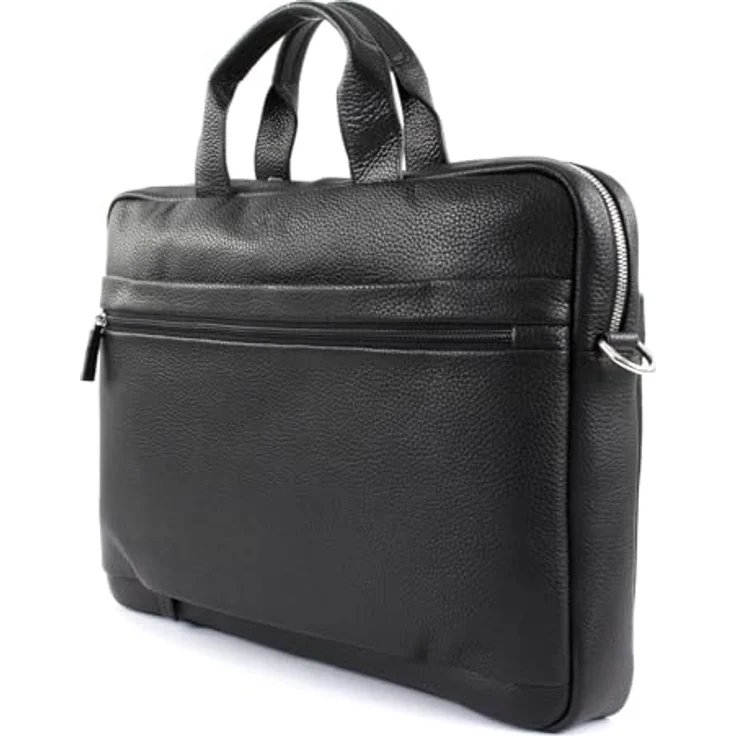 JOOP! Cardona Pandion Aktentasche aus Leder, 47 cm mit Laptopfach, schwarz, für Herren – Bild 5