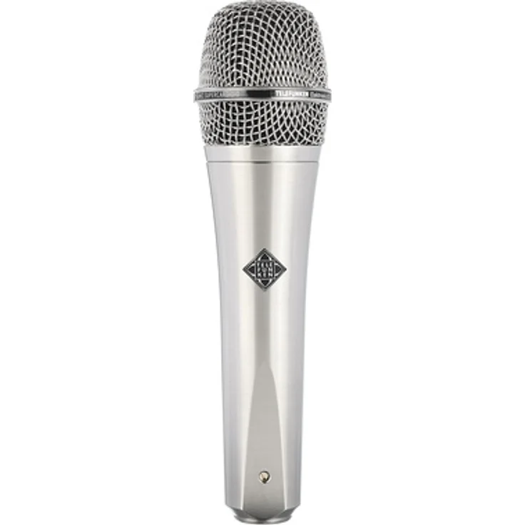 Telefunken M80 Satin Chrome, Dynamisches Mikrofon mit Supernierencharakteristik und hohem SPL