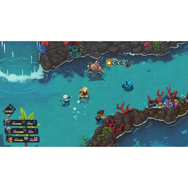 iam8bit Sea of Stars - PS4, rundenbasiertes Rollenspiel mit spannenden Kämpfen und unbegrenzten Abenteuern. – Bild 4