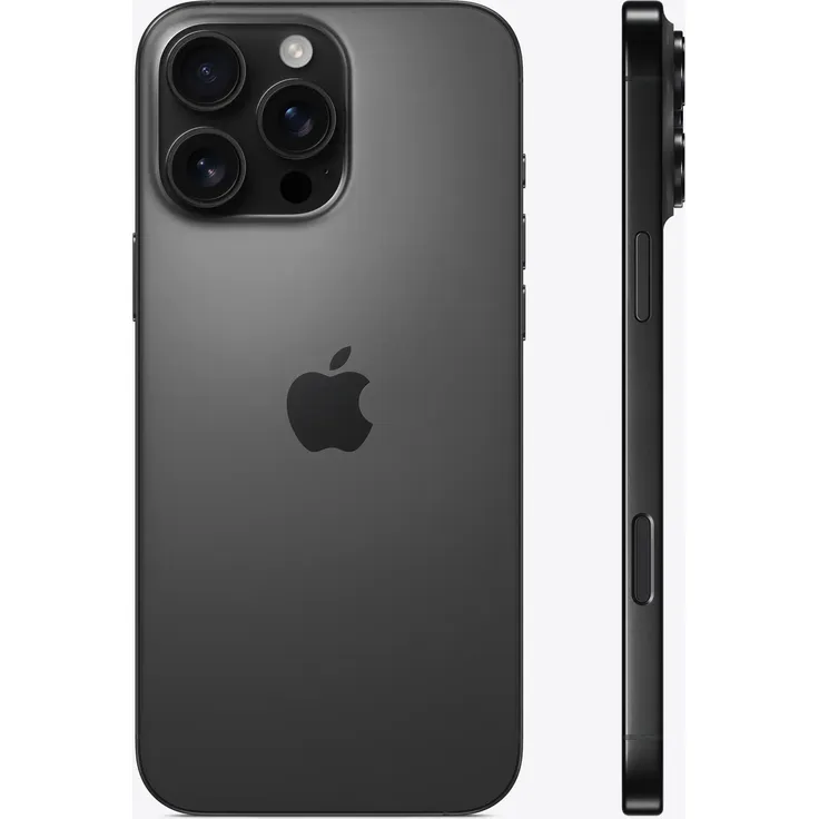Apple iPhone 16 Pro Max 5G Smartphone (6,9 Zoll) OLED-Display, 256 GB interner Speicher, iOS 18, Titan schwarz – Bild 2