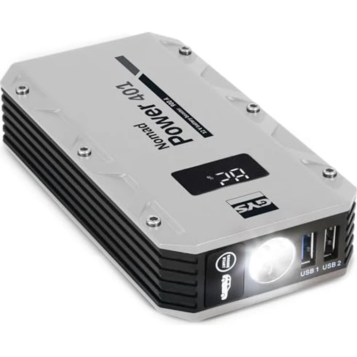 GYS LITHIUM-BOOSTER NOMAD POWER 401 087316, Schnellstartsystem, leicht und kompakt (320 g) für unterwegs – Bild 2