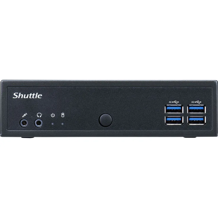 Shuttle DL40N N150 65W, Kompakter Barebone mit Intel N150, 3 Monitoranschlüssen, WLAN und Bluetooth