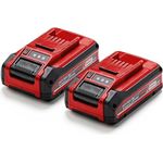 Einhell Original Power X-Change Plus Akku (18 V, Li-Ion, universell verwendbar, Twin-Pack, ohne Ladegerät)
