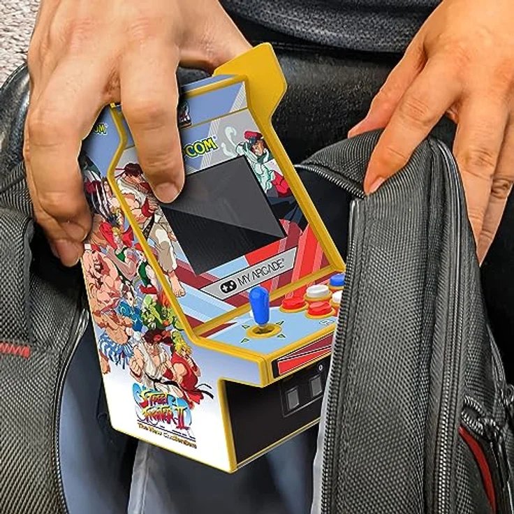 My Arcade SUPER STREET FIGHTER II MICRO PLAYER PRO, tragbare Konsole mit neuen Charakteren und verbesserten Gameplay-Elementen – Bild 6
